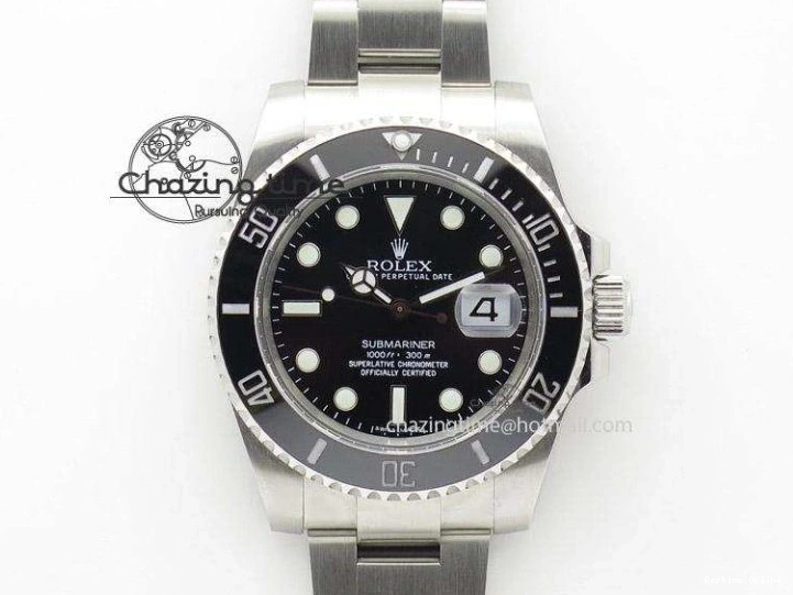 0412 DateJust 41 SS Fluted Bezel KING 1:1 Best Edition 904L Steel Black Stick Dial on Jubilee Bracelet VR EasyCare 2208